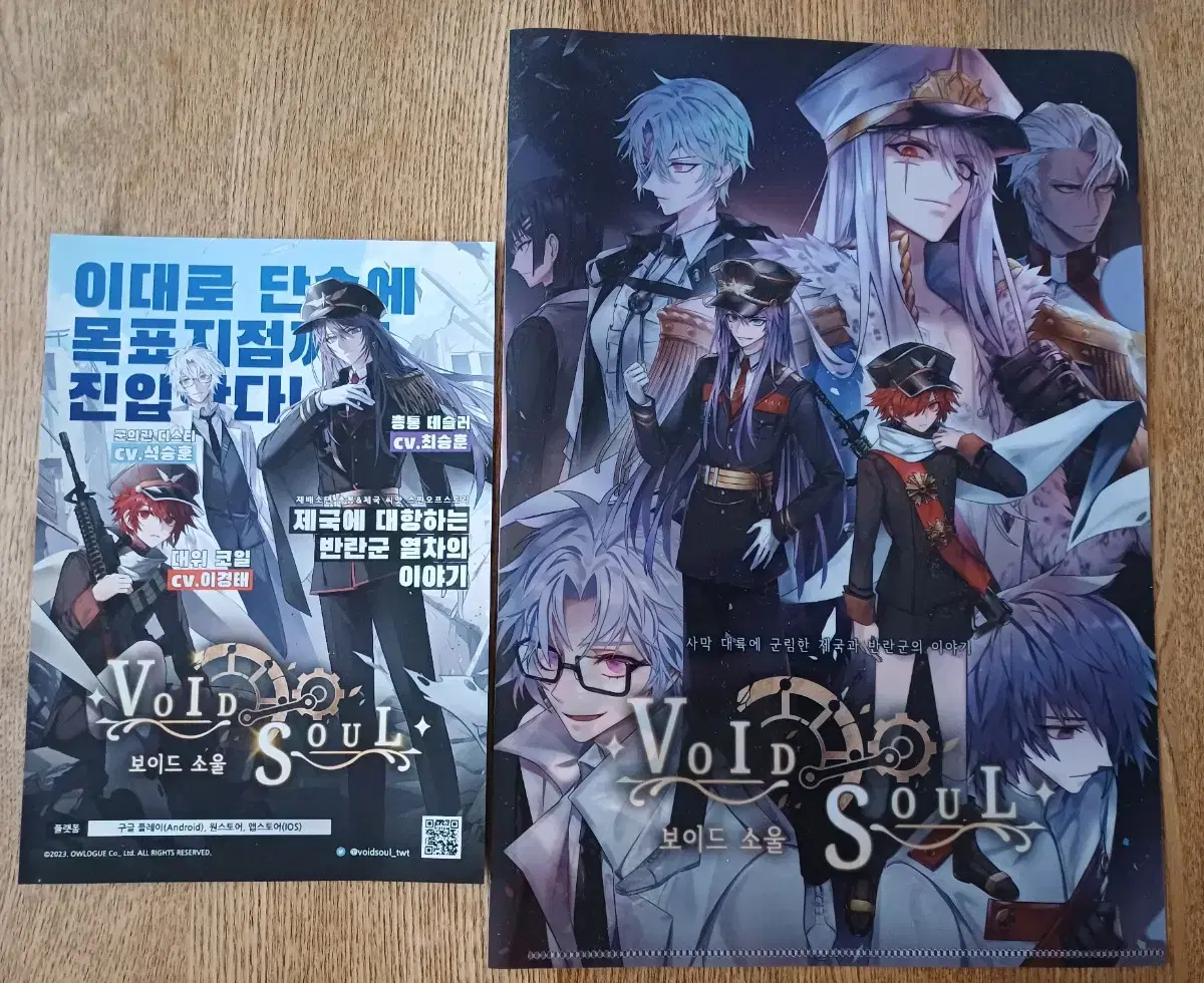 Void soul VOID SOUL Clearfile + Pamphlet Merchandise