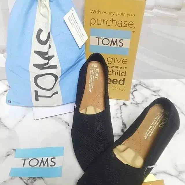 정품[TOMS]탐스Mens클래식캔버스슬립온260