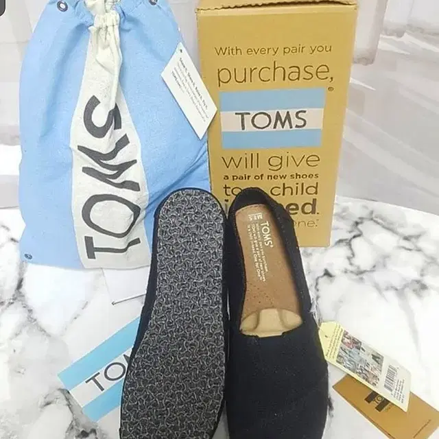 정품[TOMS]탐스Mens클래식캔버스슬립온260