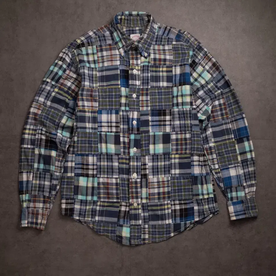 Brooks Brothers Patchwork Madras Shirt