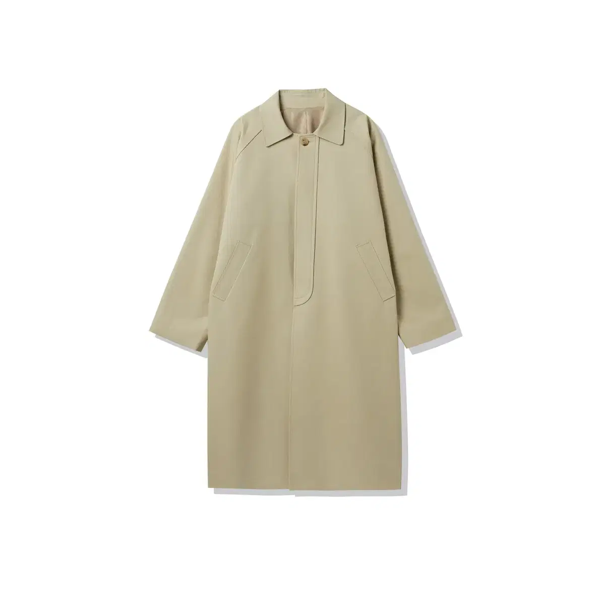 STU 레글런 맥코트 베이지 Raglan Mac Coat Beige