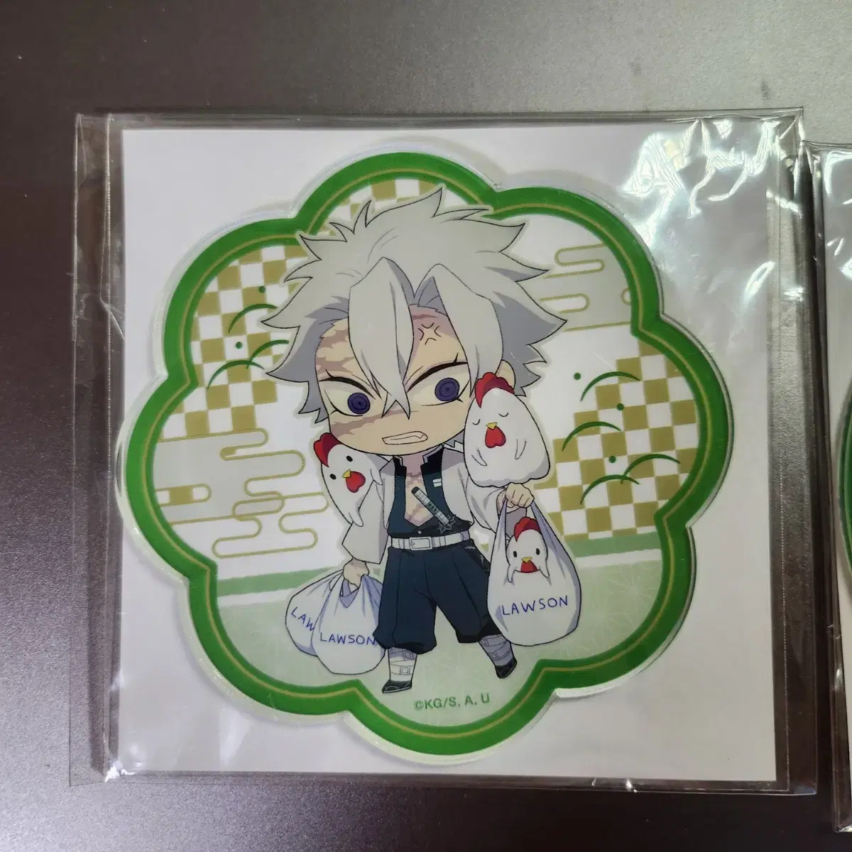 Demon Slayer Sanemi Lawson acrylic Coaster