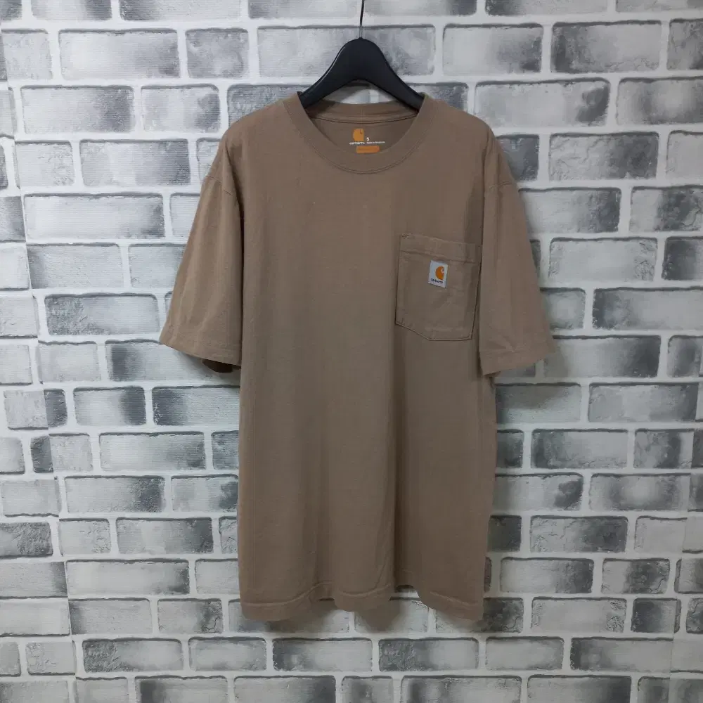 Men's 8-15/Calhartt Brown Short Sleeve Tee