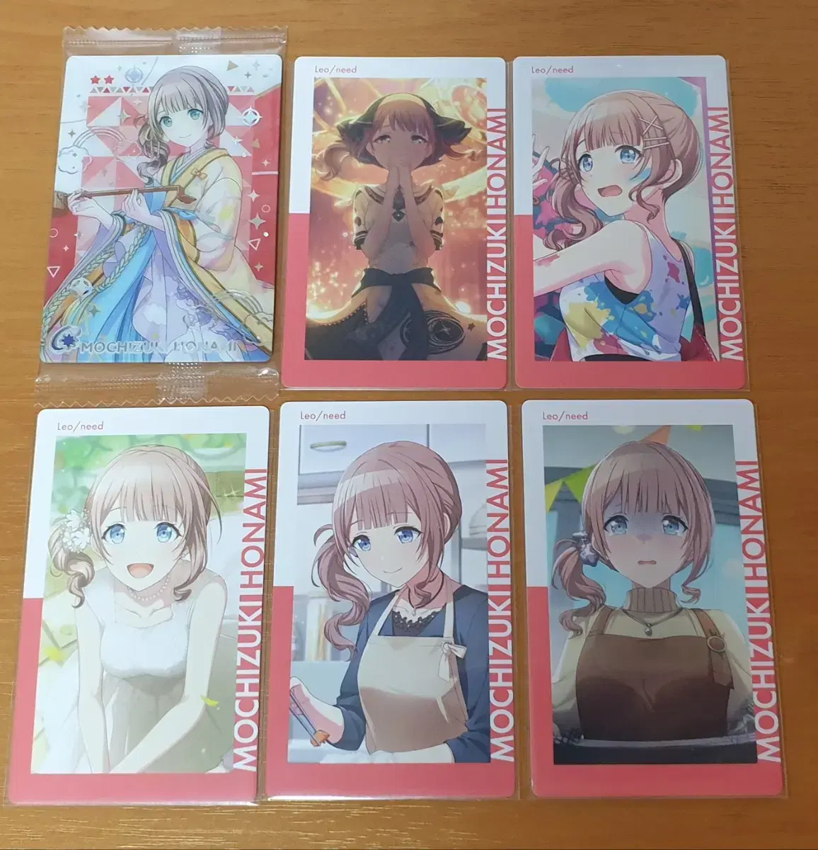 Psycheka Mochizuki Honami Wehas Rare Epic Card Set