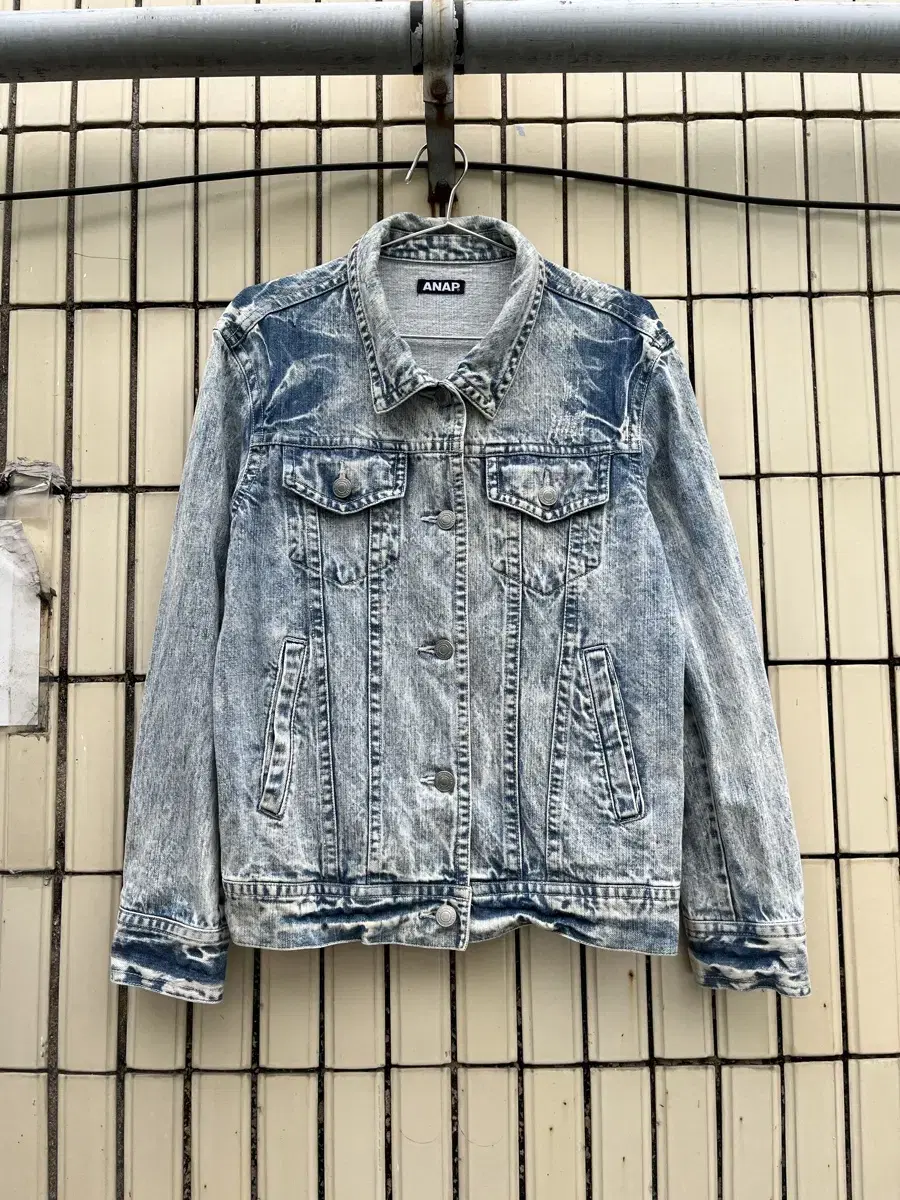 Jefferies Vintage Bleached Denim Jacket ANAP