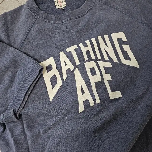 [L] 00s OG bape 베이프 숏슬리브 스웻셔츠