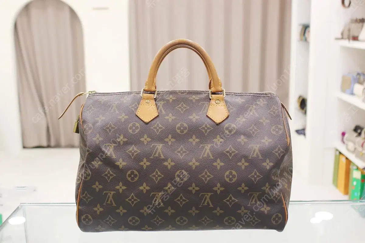 Louis Vuitton Monogram Speedy 35 Tote M41524 B+ grade