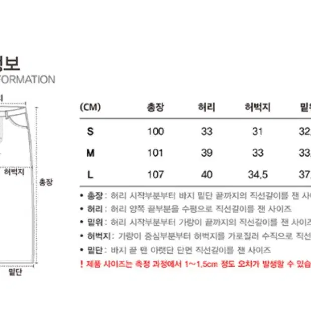 RDVZ 스티치 포인트 데님 팬츠 블랙 M