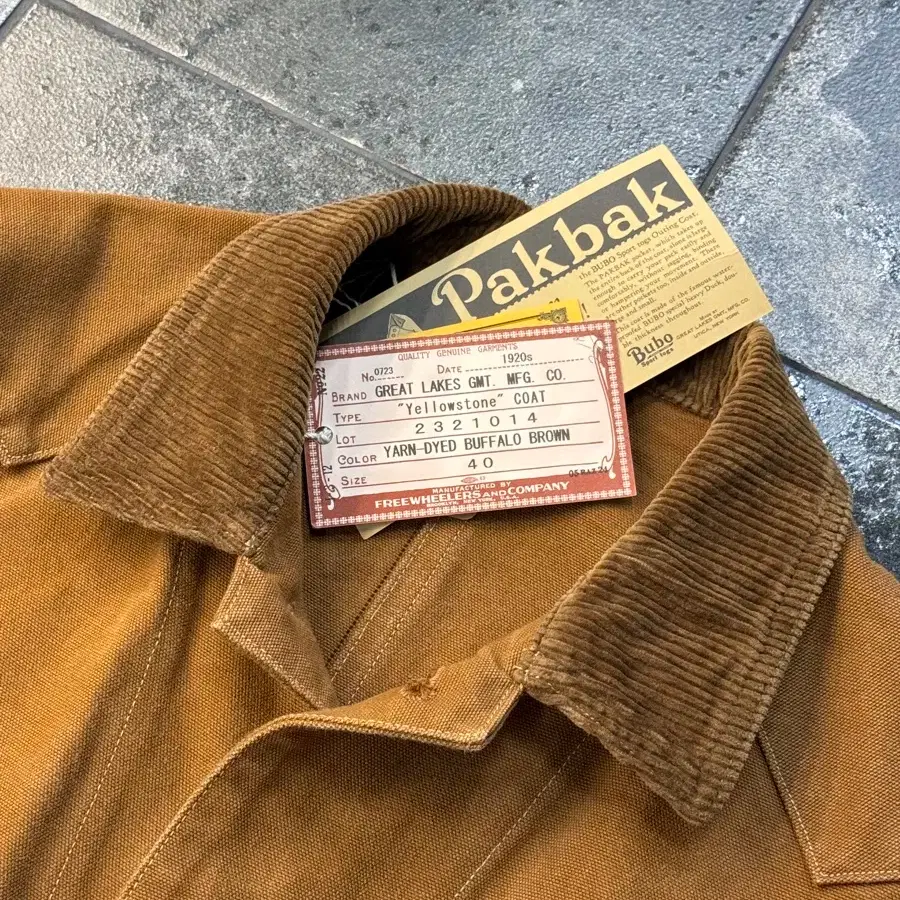 Freewheelers Yellowstone Coat 40SIZE #프리휠러스 on Bunjang Global