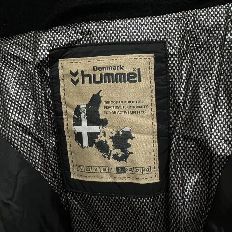 [XL] 험멜 hummel 다운 롱패딩 블랙