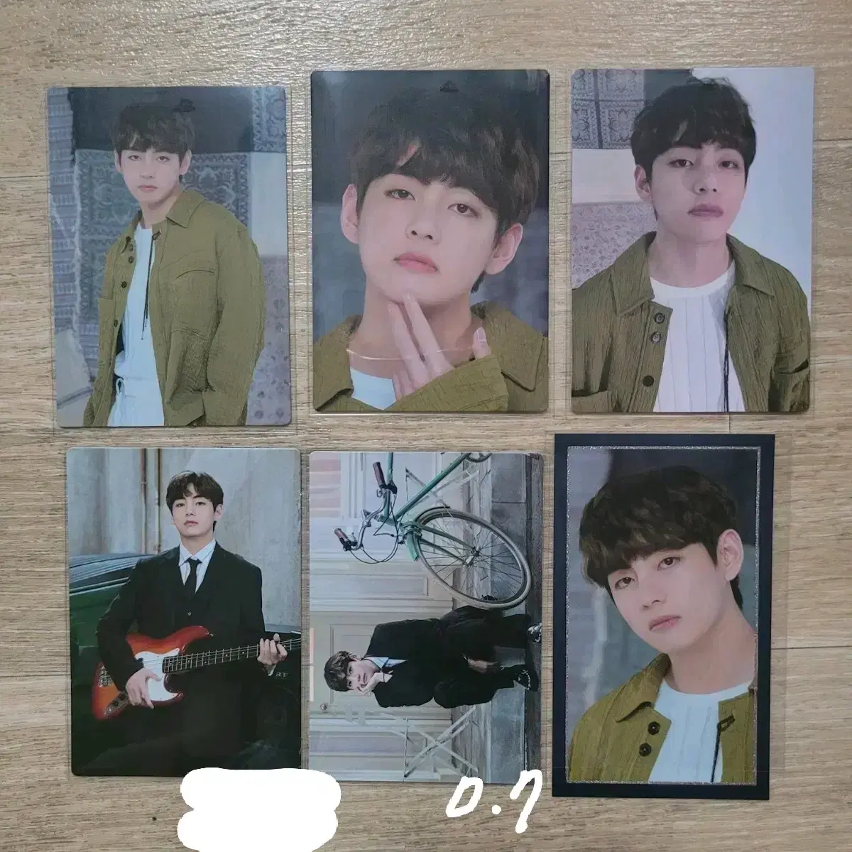 Bangtan photocard. puttudanminipoca.jimin.taehyung