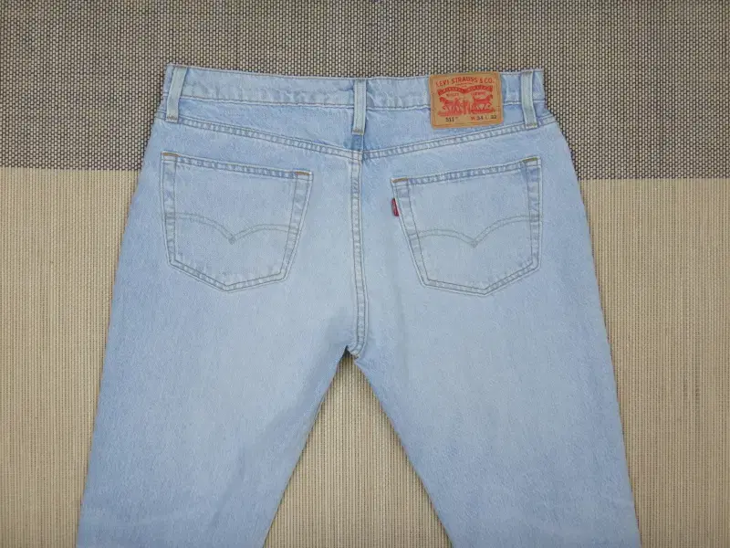 (34 in) Levi's 511 Destroyed Straight Jeans