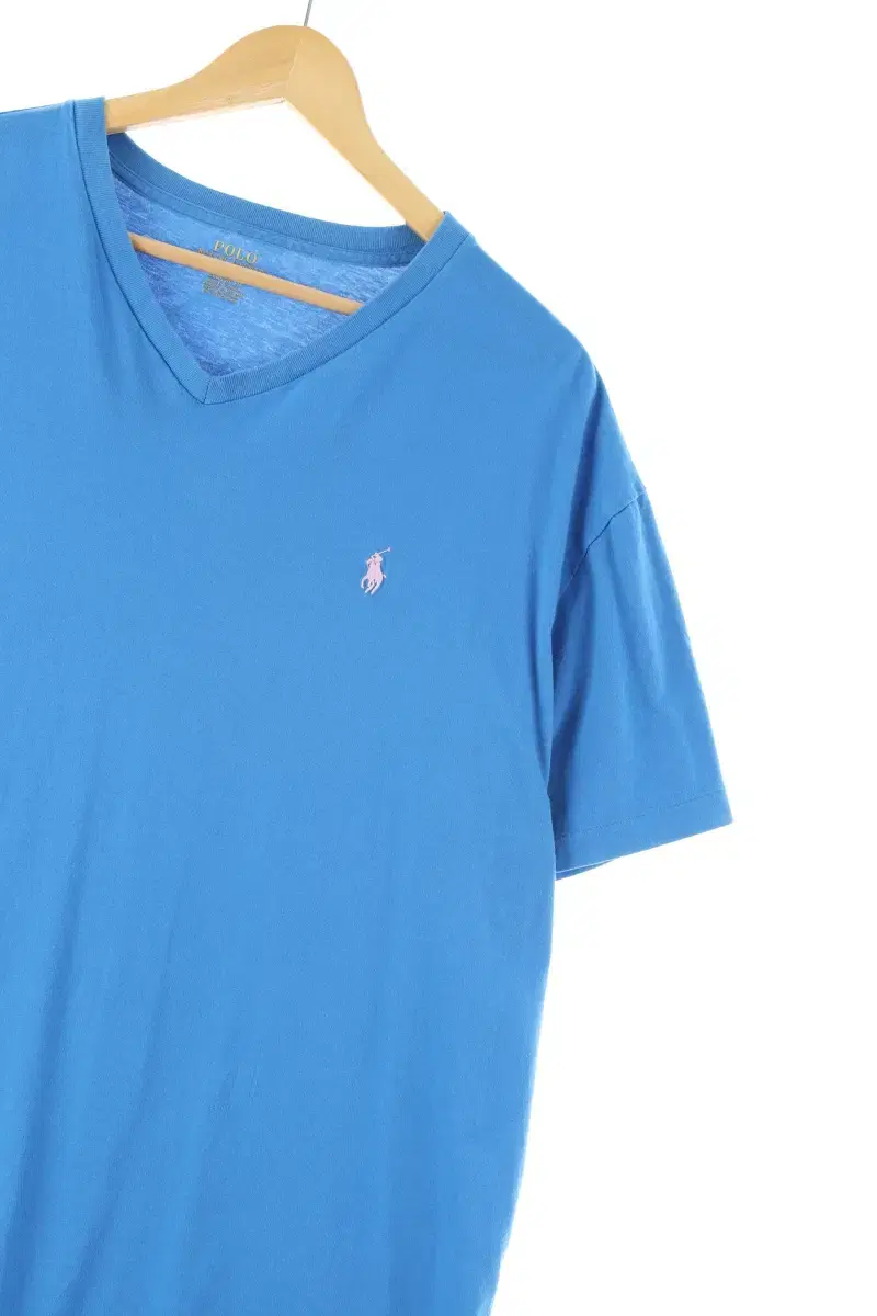 (XL-2XL) Polo Ralph Lauren Short-Sleeved T-shirt Big Size Bloo - E771