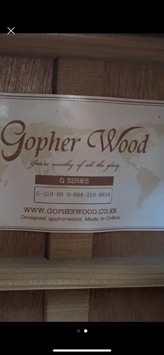 Gopher wood guitars for sale