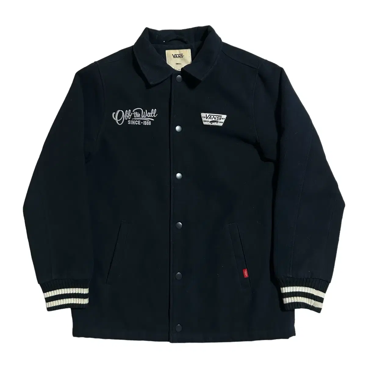 Vans Navy Padded Coach Jacket (S)