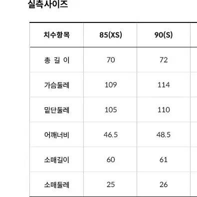 노스페이스 바람막이 프리자켓 90 (S) 사이즈