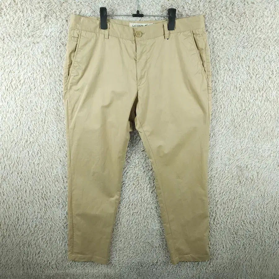 [남34]Lacoste Beige Cotton Pants(Span)[Y47-210]/VintageFren