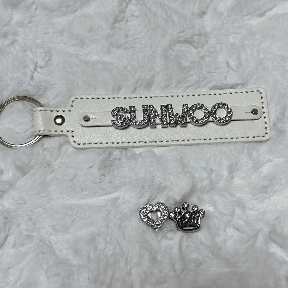 Sunwoo Leather Initials keyring I'm selling! TheBoysEnhypenSunwooMoFanHwan