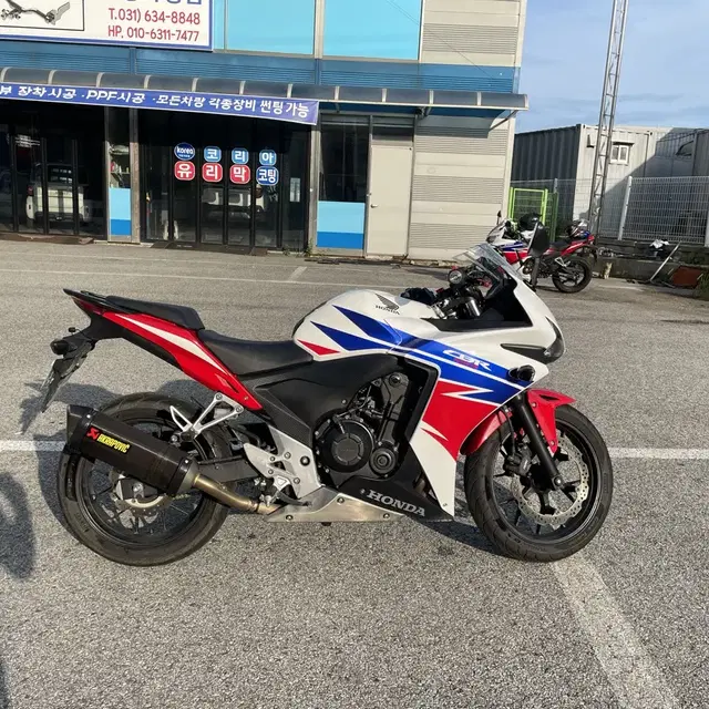 혼다 15년식 cbr500r 아크라 포빅(구변완)