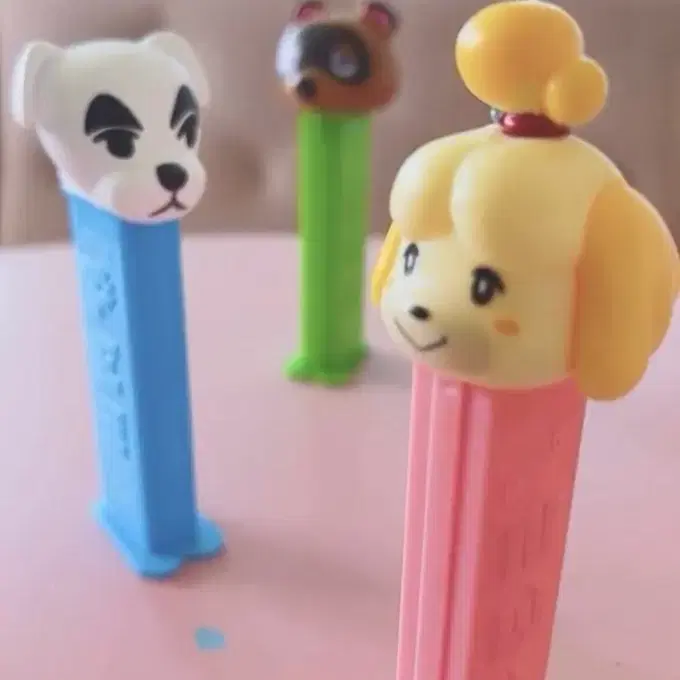 (할인중) 동물의 숲 페즈 PEZ 캔디 고전 피규어