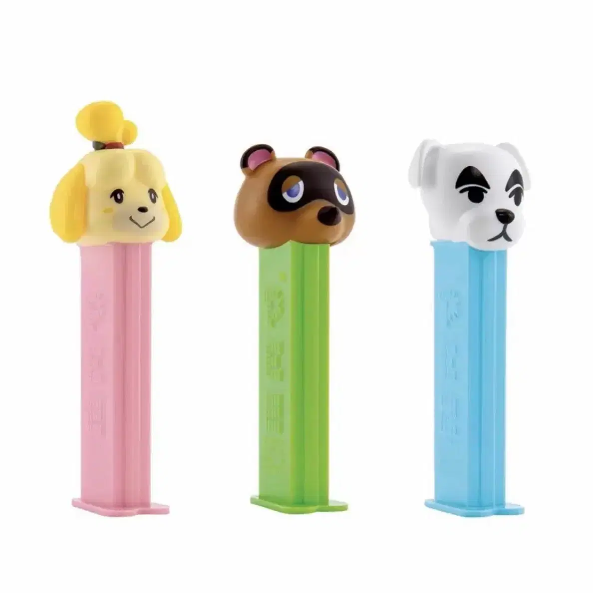 (미개봉) 동물의 숲 페즈 PEZ 캔디 고전 피규어