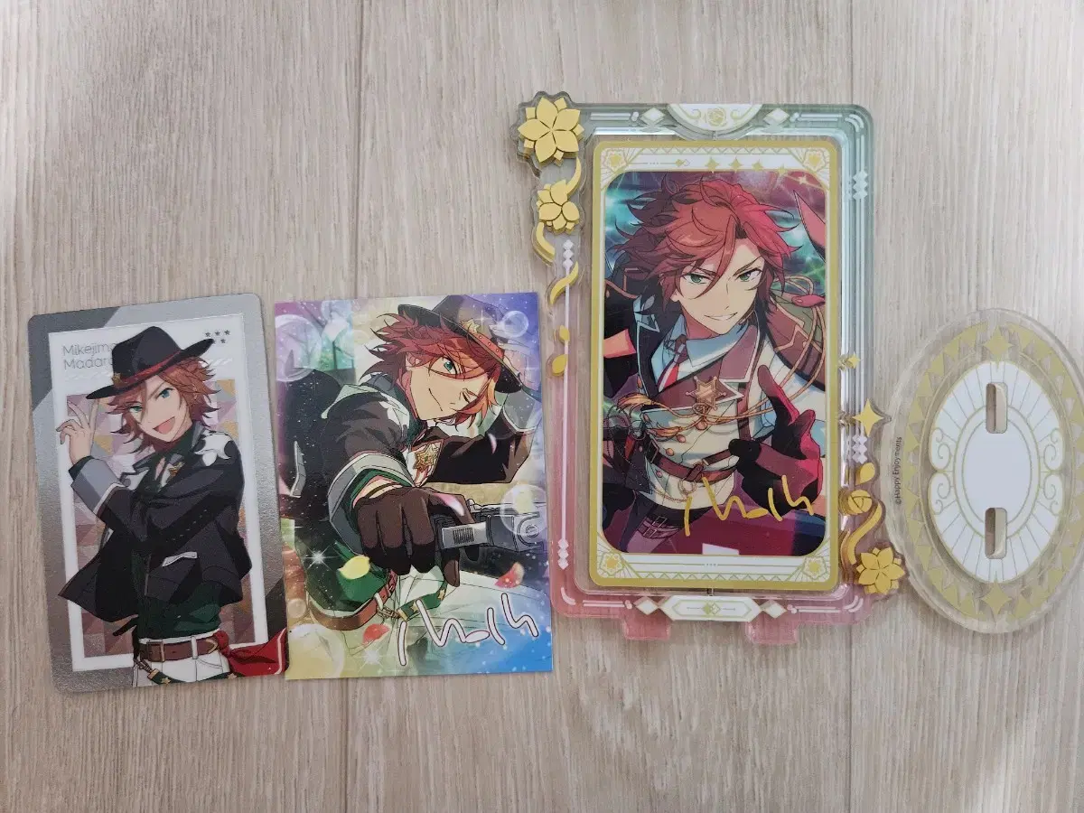 Angsta Madara Rotating Acrylic Metal Card CokePre-order benefit goods sold