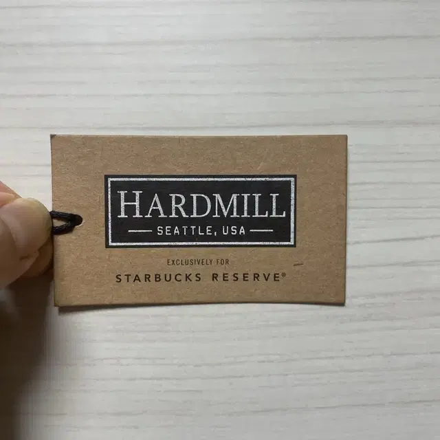 (새제품) 미국 스타벅스커피 Hardmill 수공예 가죽앞치마 바리스타