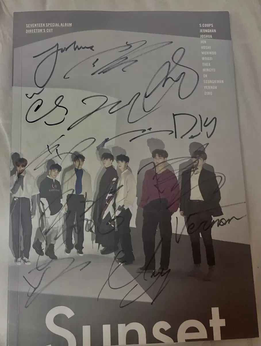 Seventeen autographed unsold album sells