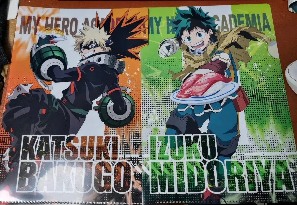 Bakugo, Midoriya Kurashi Collaboration Clearfile