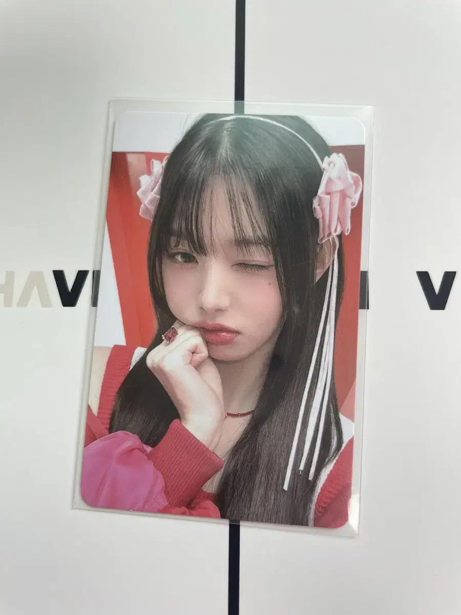 아이브 장원영 네쇼라 위드뮤 럭드 포카 미공포