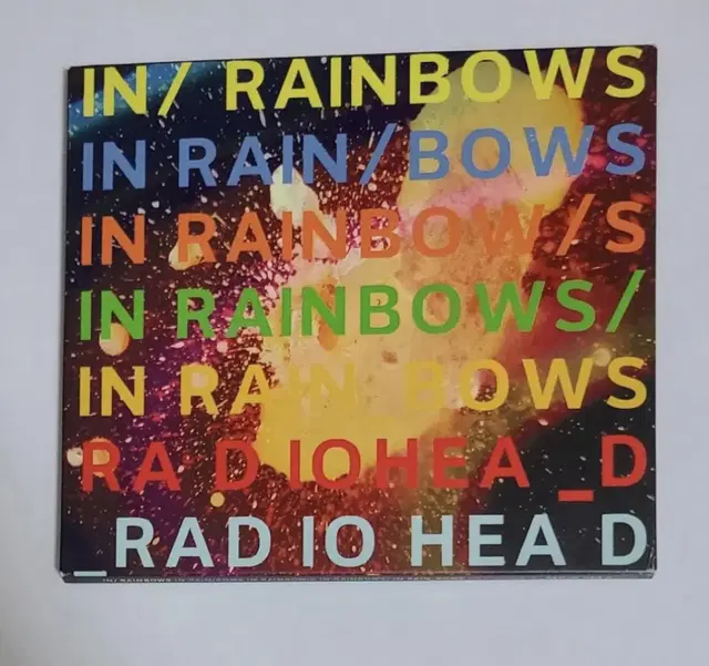 라디오헤드 In Rainbows 앨범 시디 CD