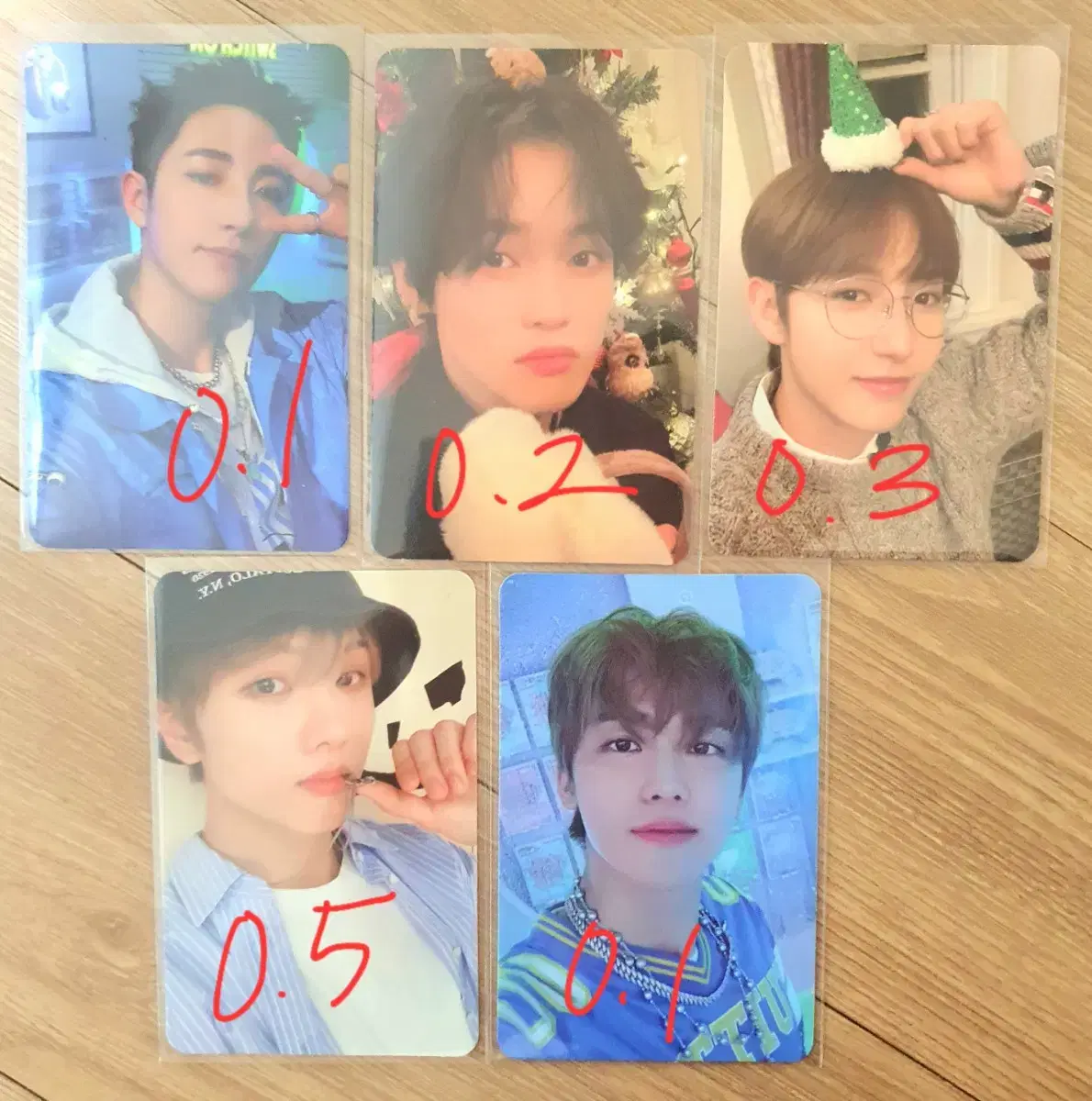 nct dream renjun chenle jisung jaemin photocard wts bufferingcandybitbox