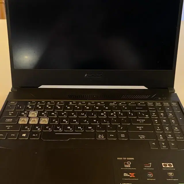 Asus fx505d 모델 게이밍노트북 판매합니다