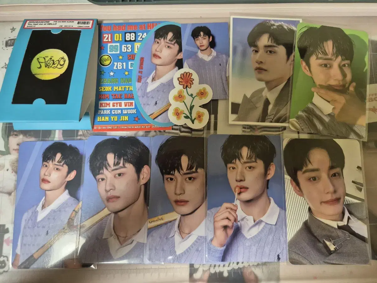 ZEROBASEONE kim jiwoong 3집 ZEROZ ver. unsealed album WTS