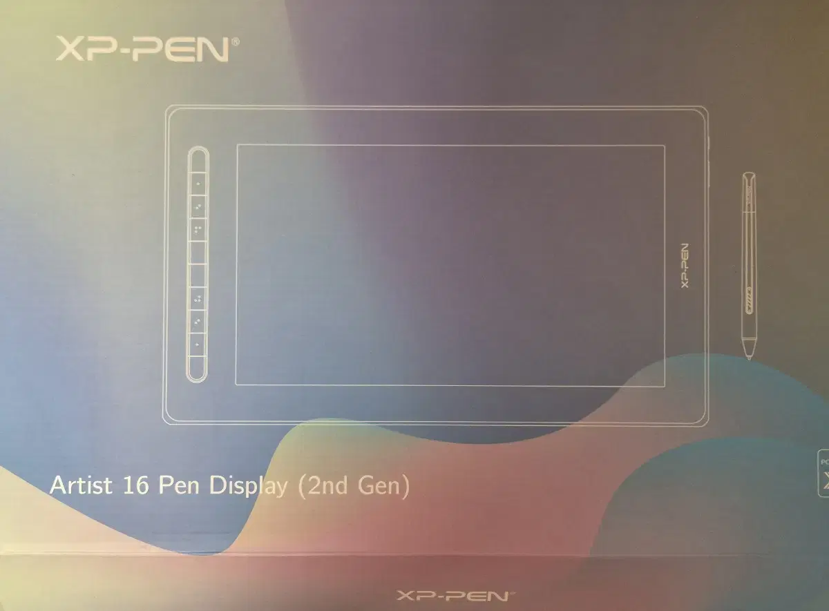 xppen 16인치 2세대 타블렛 팝니다.