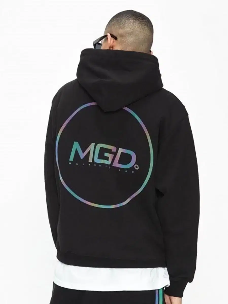 Mahagrid Reflective Hoodie