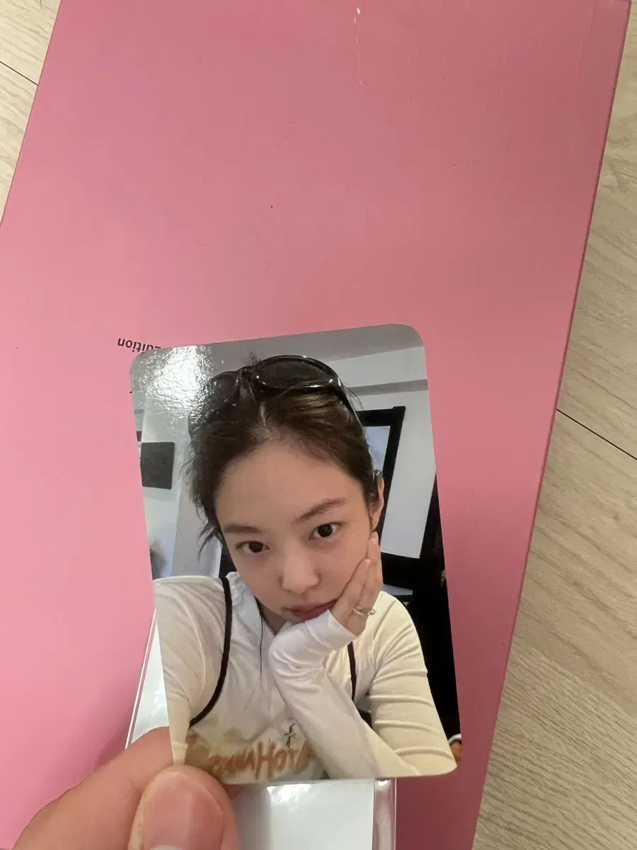 black pink jennie cgv 뽕봉상영회 photocard