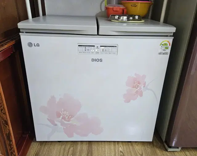 [최저가]LG 디오스 중고김치냉장고 뚜껑형 205L R-K207GCNW