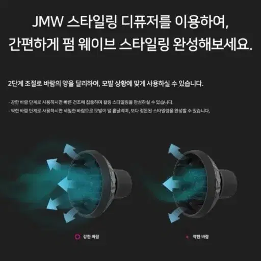 JMW 헤어스타일링 디퓨저 노즐 (새상품)