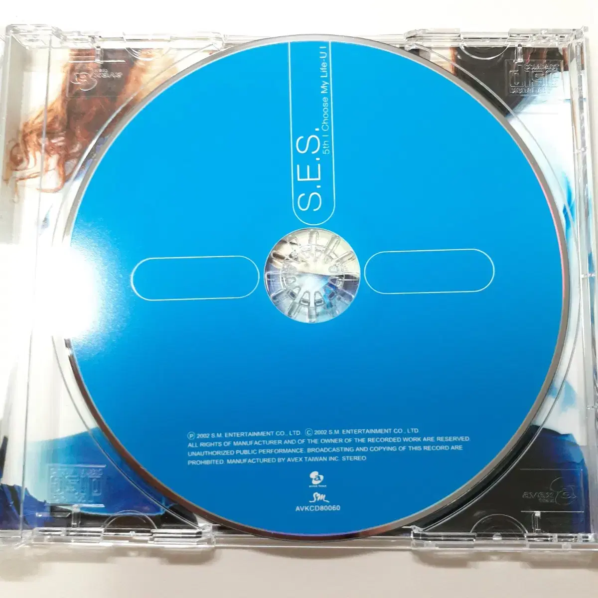 S.E.S 에스이에스 대만CD+VCD Choose My Life-U