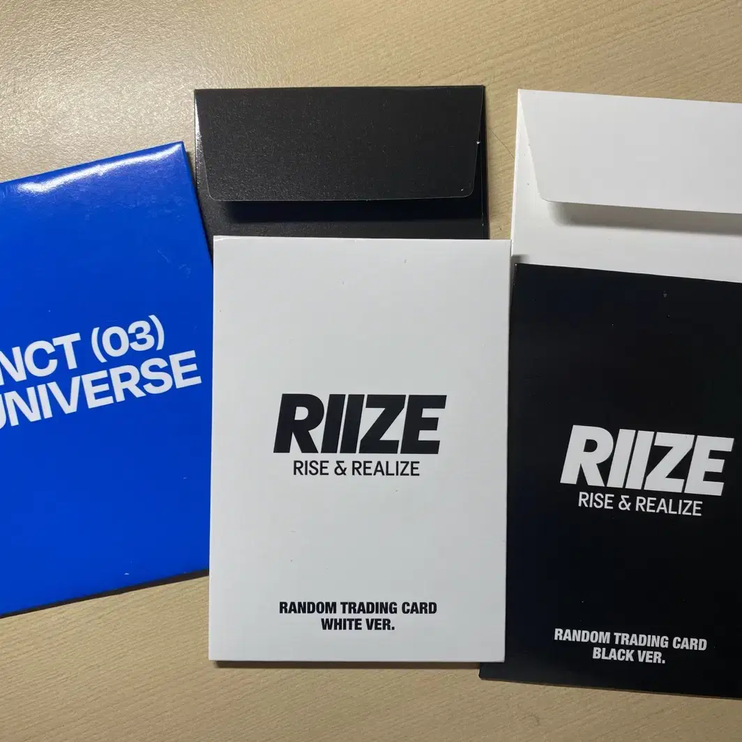 라이즈 트레카 봉투 팝업 엔시티 유니버스 랜덤 포카 포토카드 riize