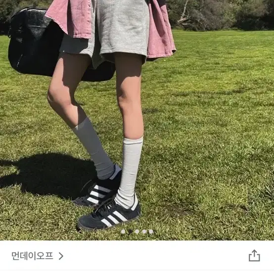 먼데이오프 스웻 업 숏 팬츠