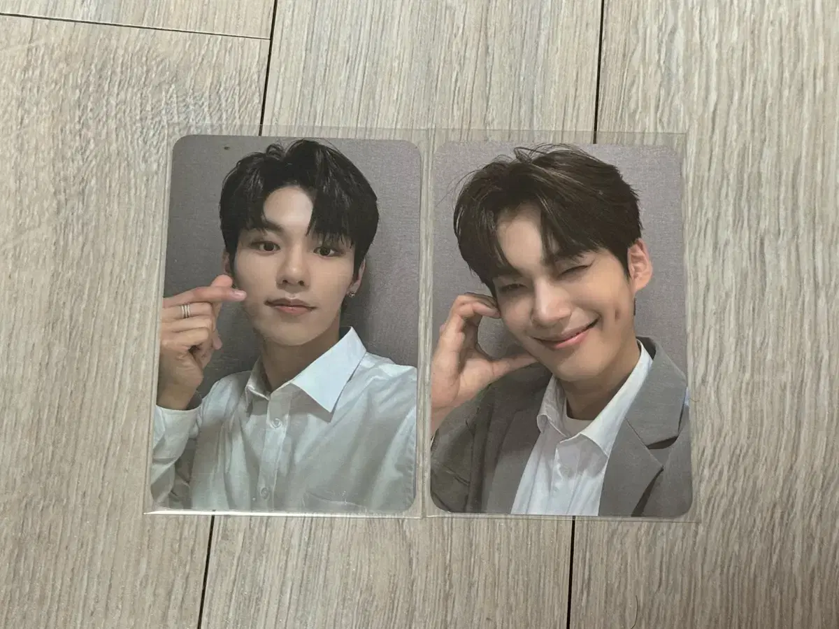 evnne boysplanet bopple lee jeonghyeon park hanbin photocard