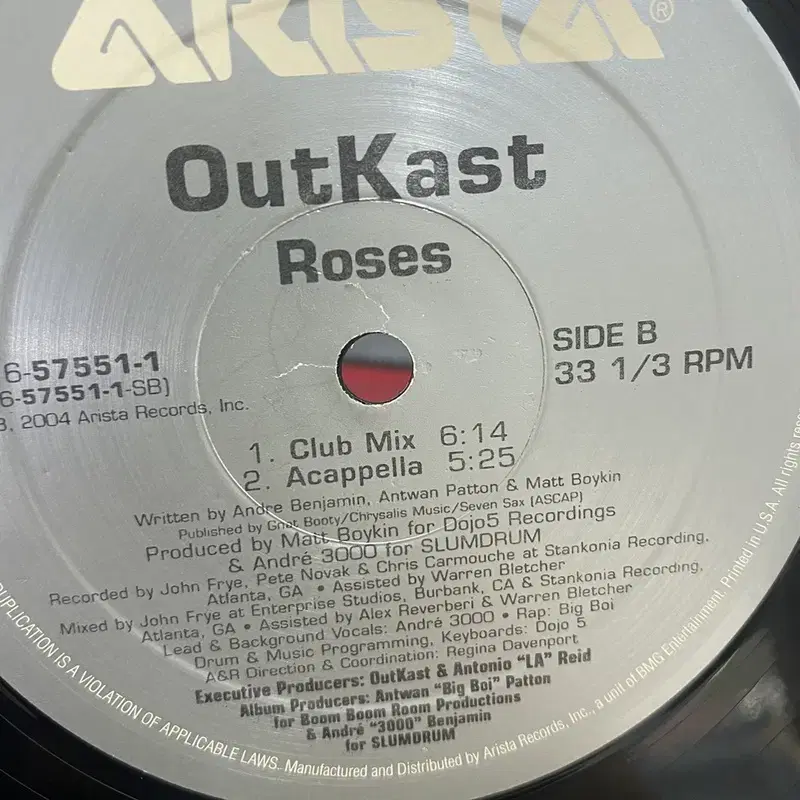 ROSES OUTKAST LP / AA4266