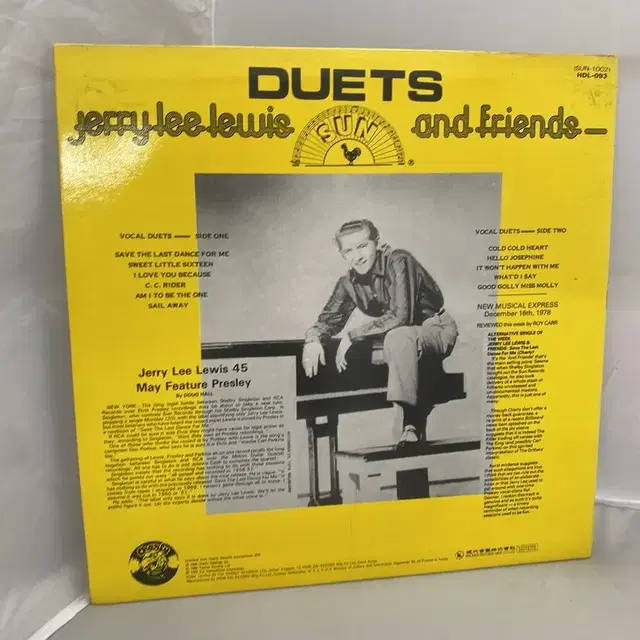 JERRY LEE LEWIS AND FRIENDS LP / AA4274