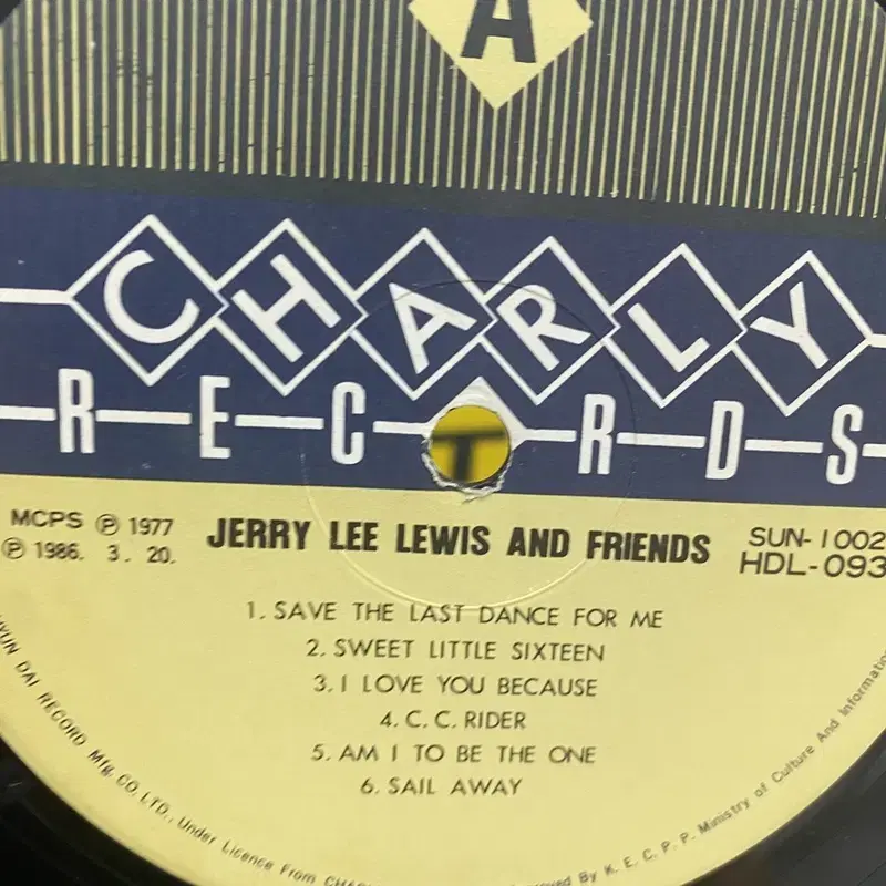 JERRY LEE LEWIS AND FRIENDS LP / AA4274