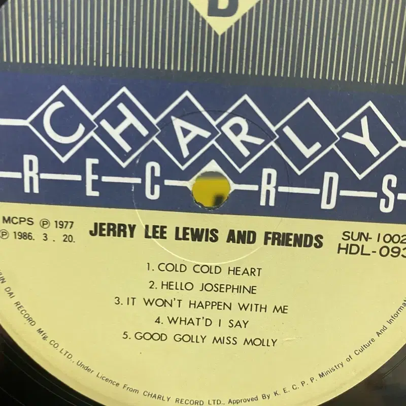 JERRY LEE LEWIS AND FRIENDS LP / AA4274