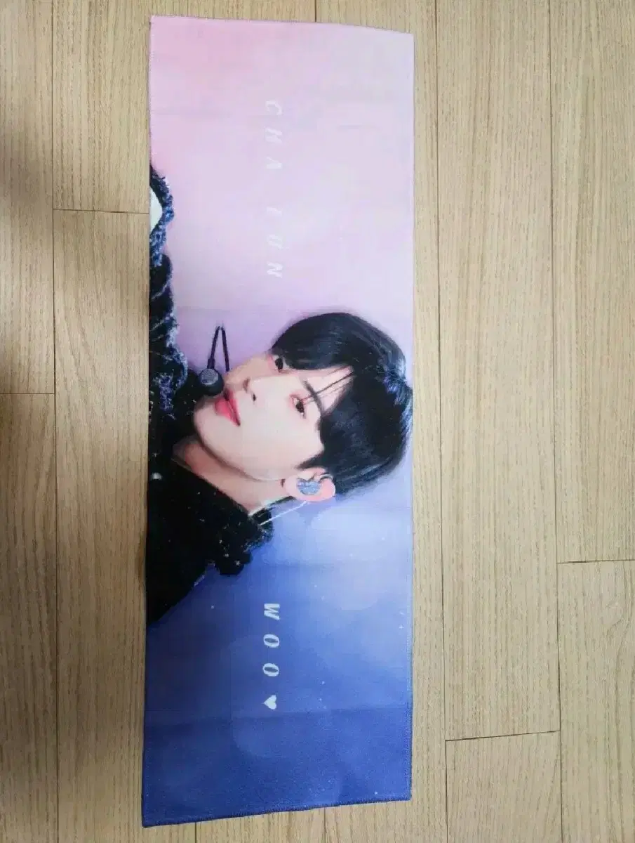 Astro cha eunwoo reflection slogan (photocard)