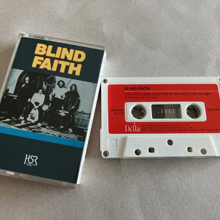 블라인드페이스 Blind Faith (1969) 데뷔 앨범 카세트테이프