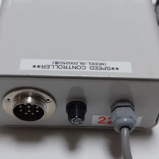 MTOPS MS-BL20025D Speed Controller 미사용